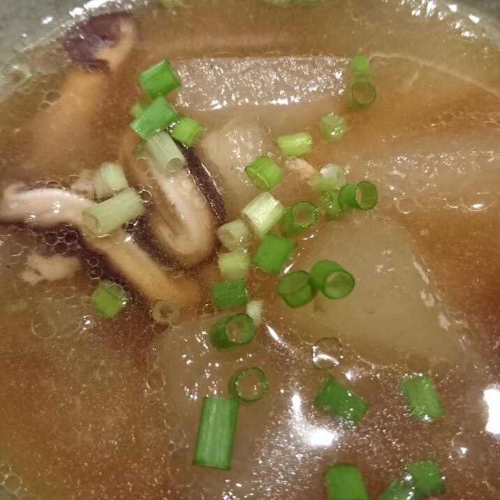 冬瓜の中華スープ